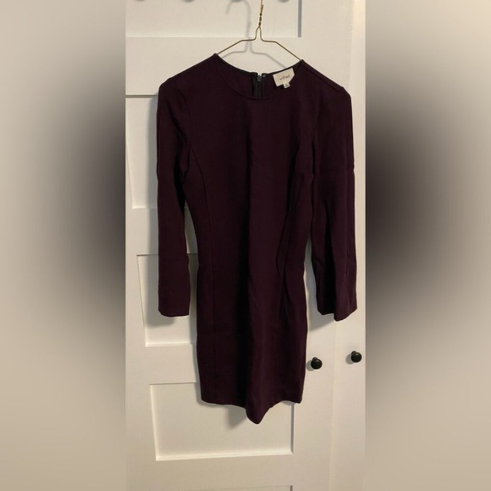 Aritzia Wilfred Scriva Longsleeve Bodycon Dress